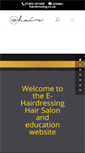 Mobile Screenshot of e-hairdressing.co.uk